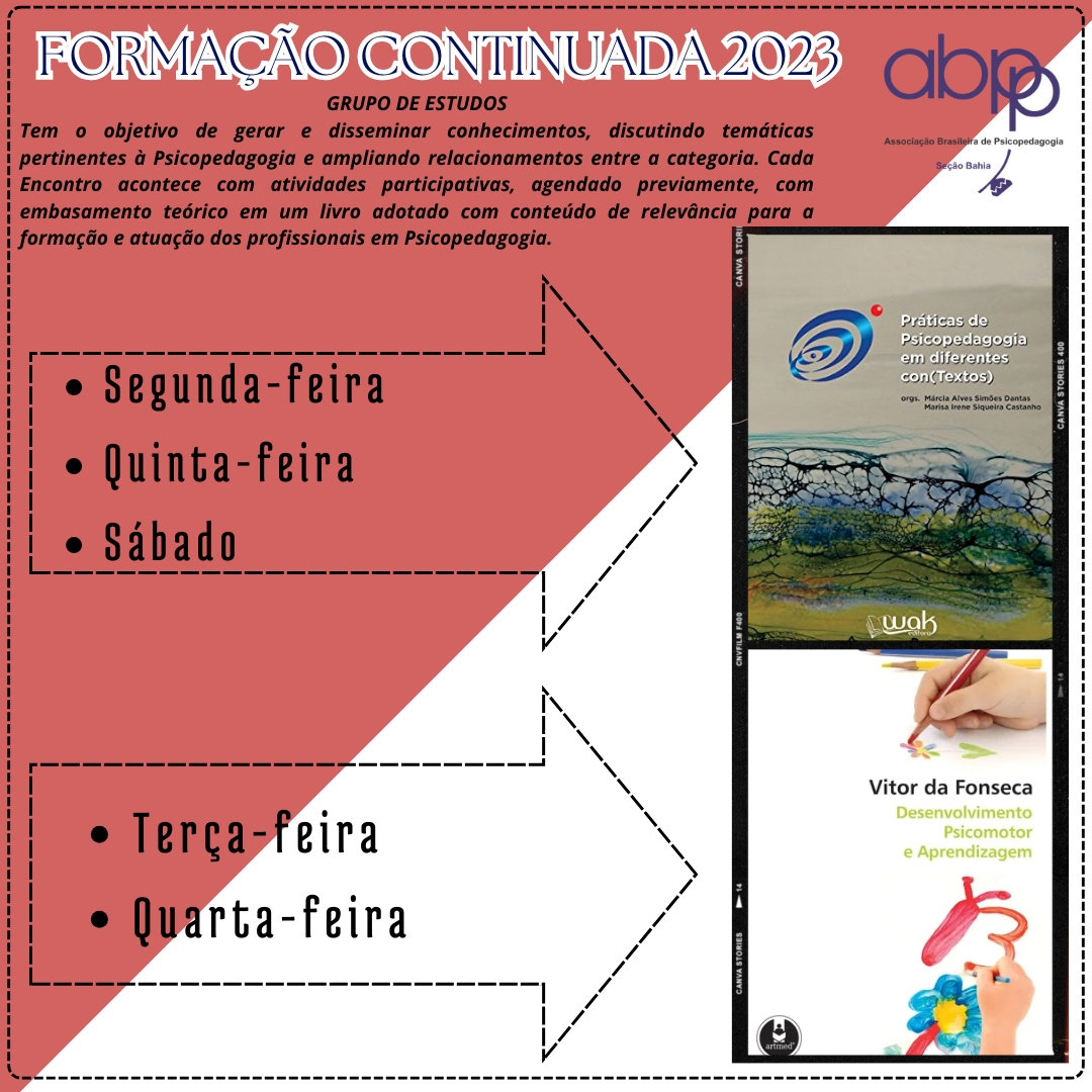 FORMAÇÃO CONTINUADA 2023